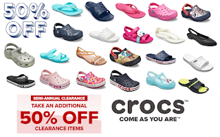 CROCS - Additional 50% Off Clearance! - Kickass Deal Finder